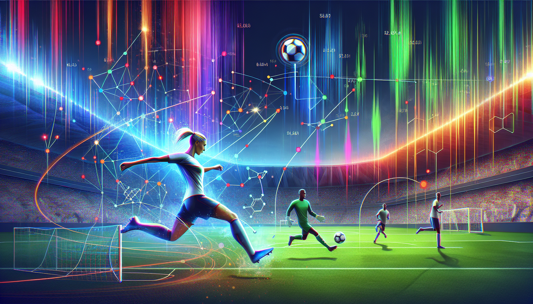 Football stats and performance metrics visualisation